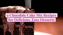 9 Chocolate Cake Mix Recipes for Delicious, Easy Desserts