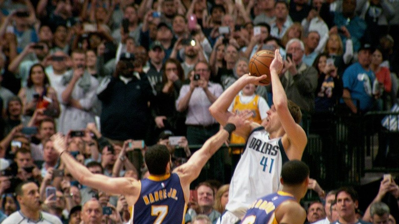 Nowitzki im 30k-Klub: Der Wurf in Zeitlupe