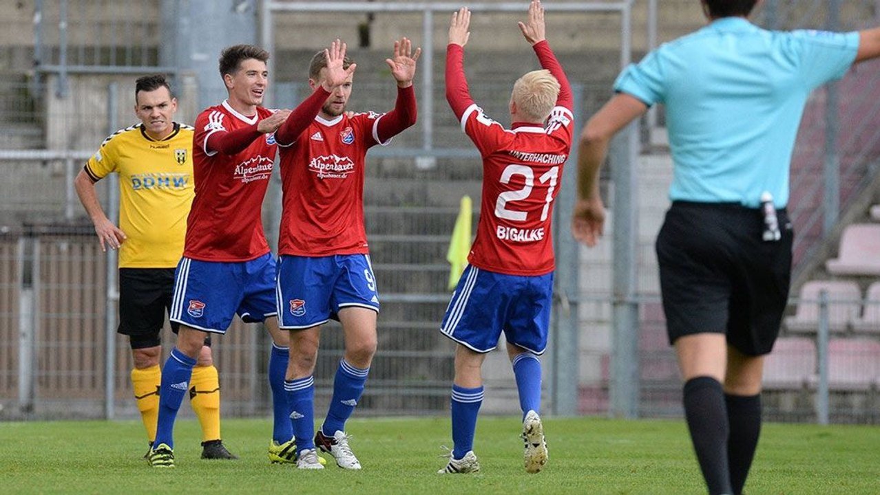 Unterhaching im Rausch zum Herbstmeister