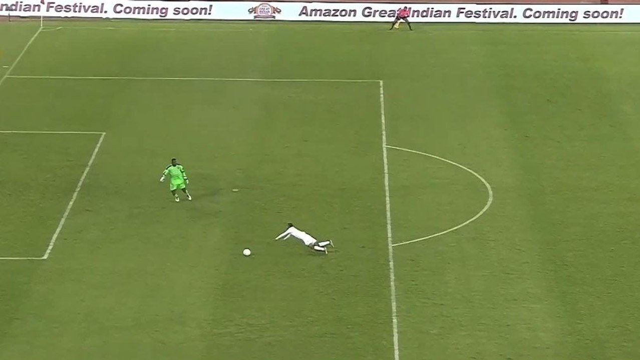 Stolperfalle im Strafraum