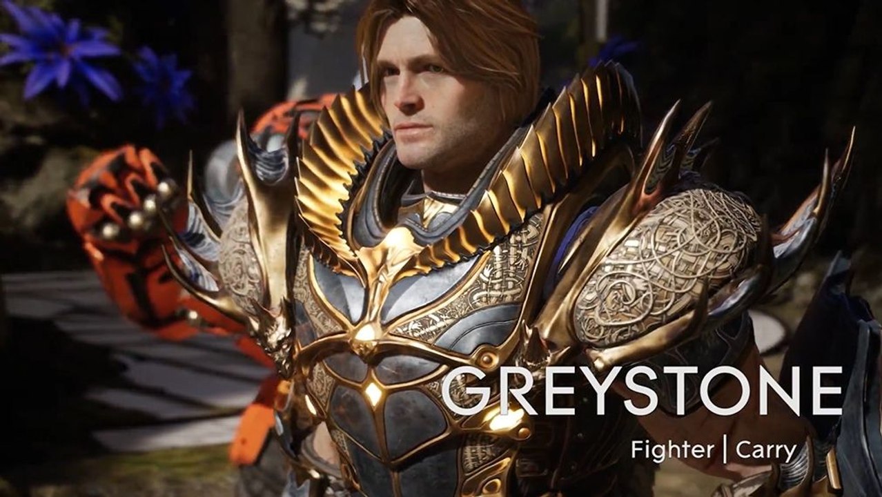 Der neue Kämpfer Greystone im Gameplay-Trailer