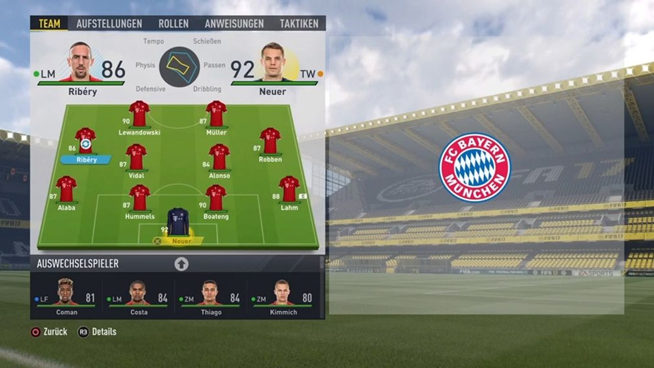 FIFA 17: Bayerns Ancelotti-Taktik