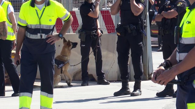 Llega a Valencia el barco con los 118 estudiantes del 'macrobrote' de Mallorca