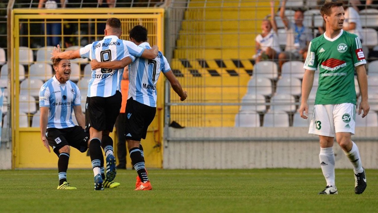 1860 klettert dank Martons Schlenzer und Eichers Parade