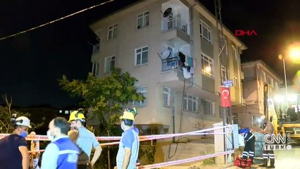 İnşaat sırasında istinat duvarı çöktü