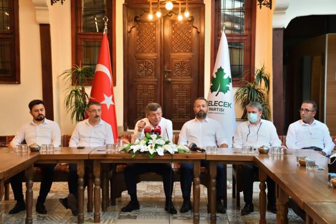 Gelecek Partisi Genel Başkanı Davutoğlu'ndan "ittifak" açıklaması