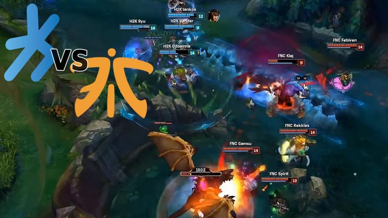 LoL-Analyse: Wie H2k gegen Fnatic im Teamfight zurückfand