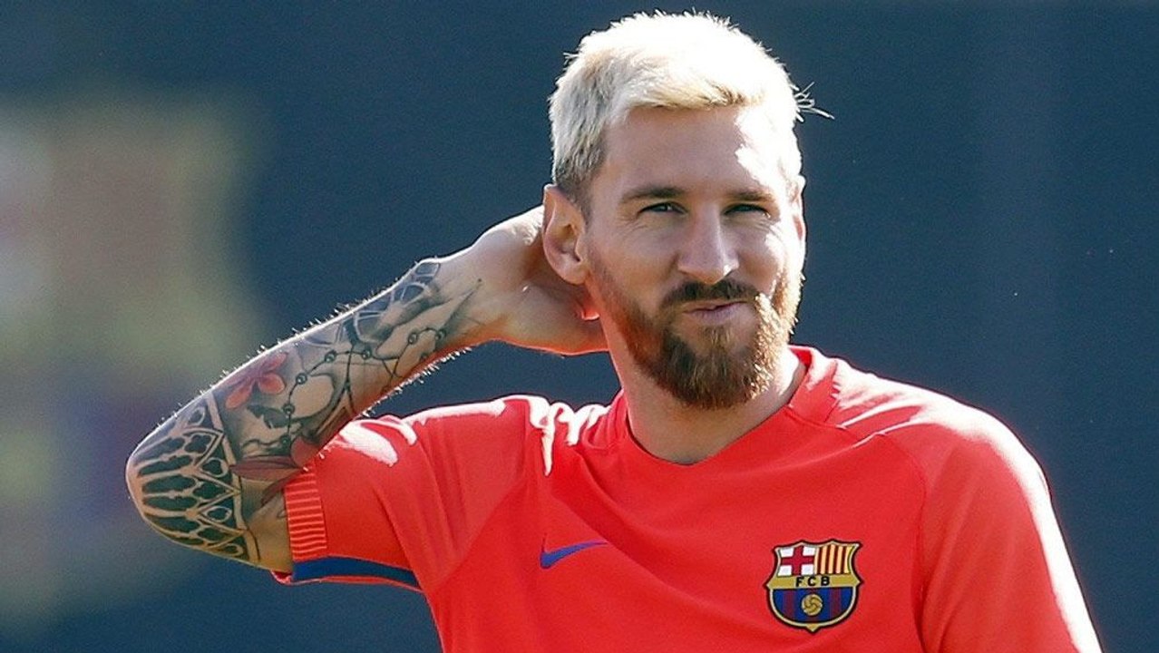 Besonderer Trainingskick: Messi spielt Blindenfußball