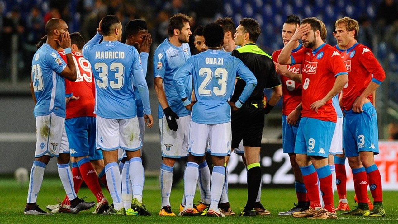Rassistische Lazio-Fans: Spiel gegen Neapel fast abgebrochen