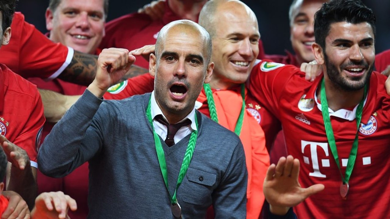 Guardiolas tränenreicher Double-Abschied