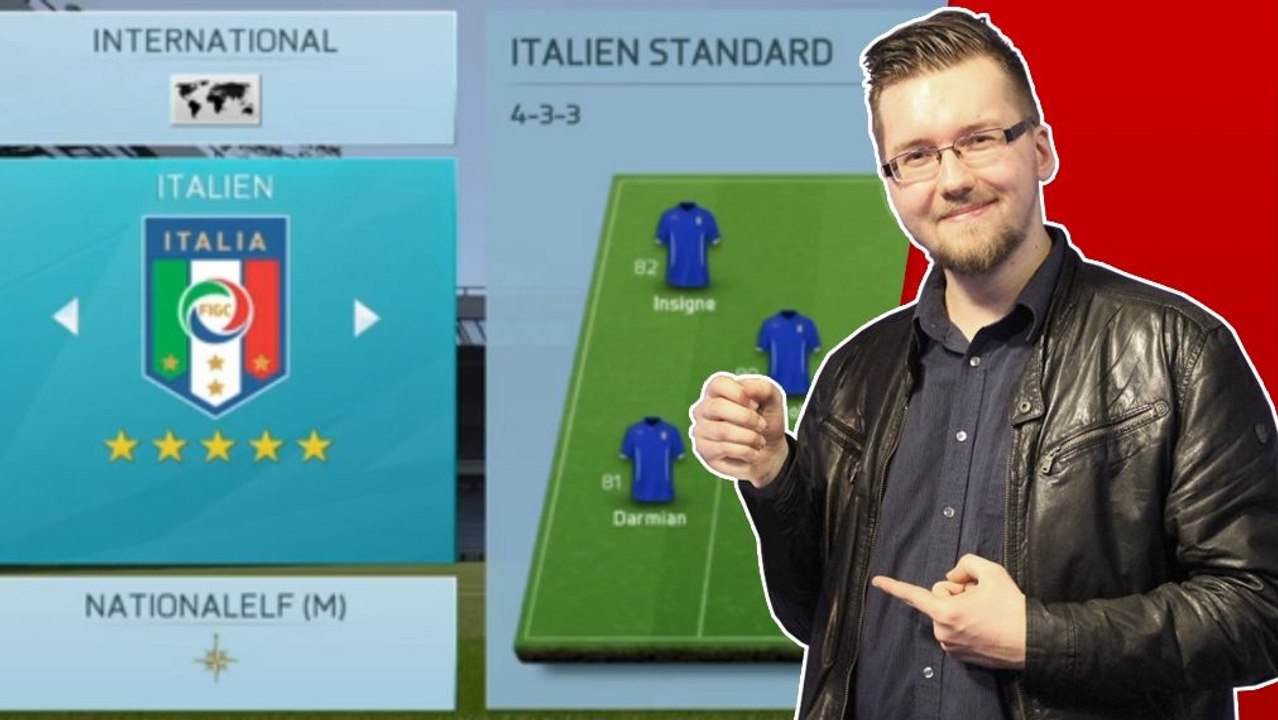 FIFA 16: So gewinnt Ihr mit der Squadra Azzurra!