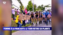 Femme à la pancarte: Le Tour de France retire sa plainte - 01/07