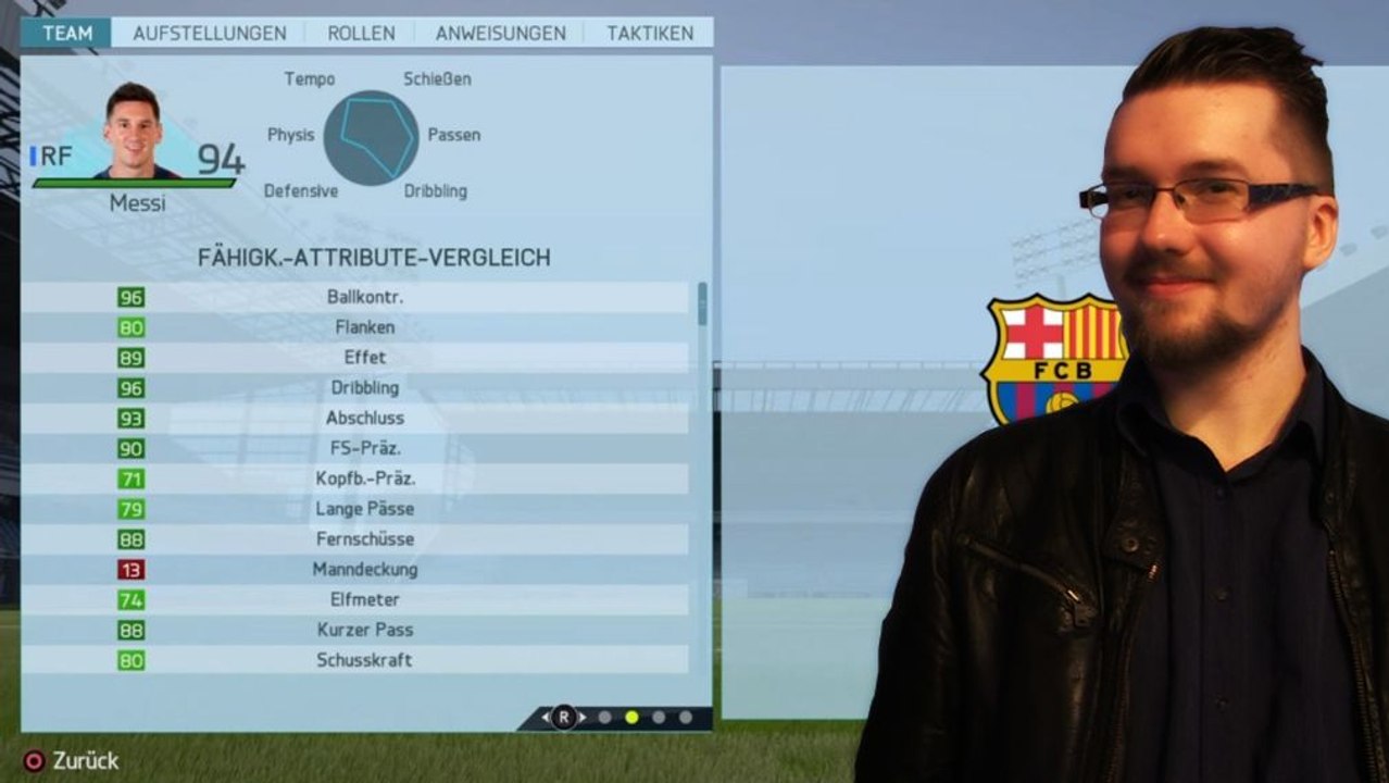 FIFA 16: Bono analysiert den FC Barcelona