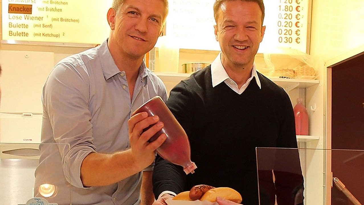 Currywurst mit Bobic und Rehmer