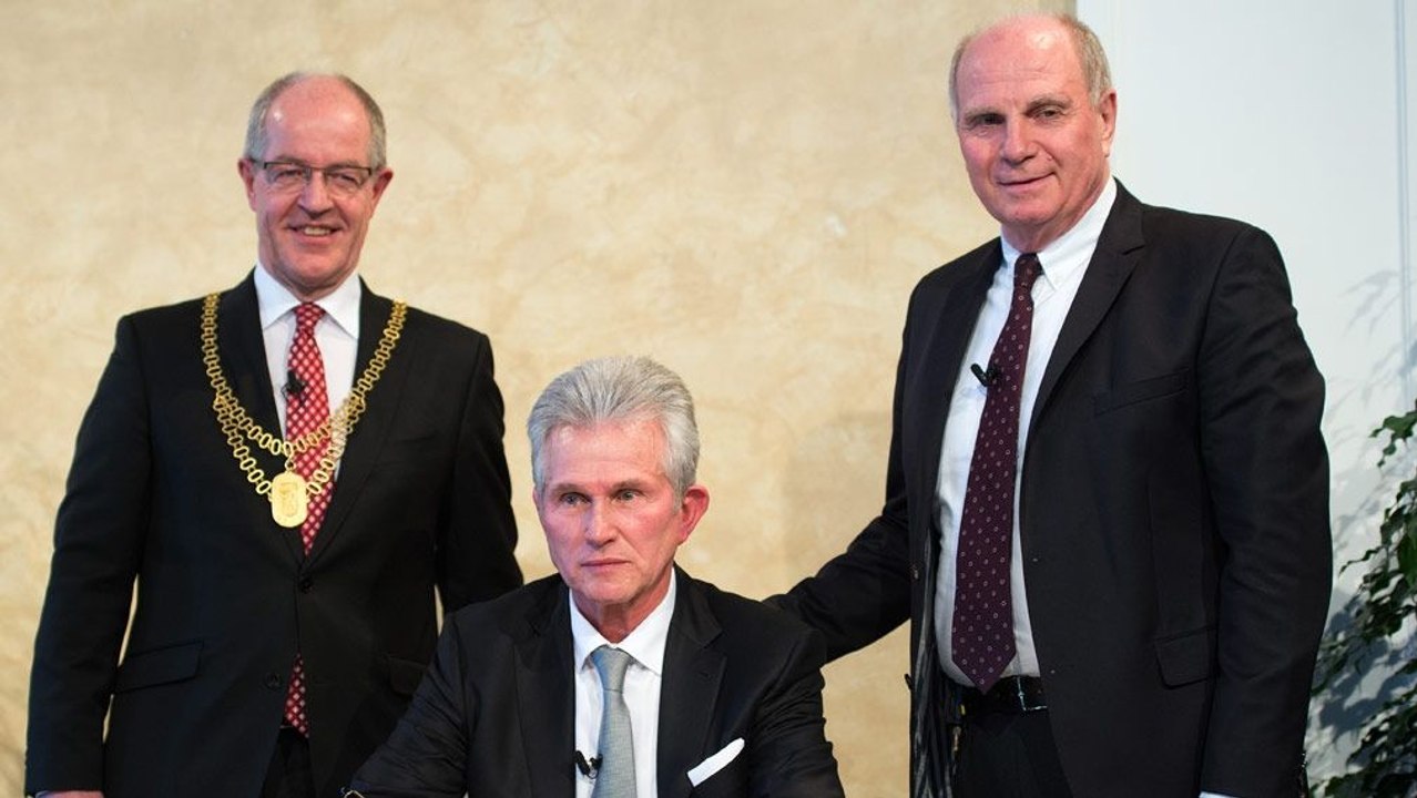 Hoeneß' Hommage auf Heynckes