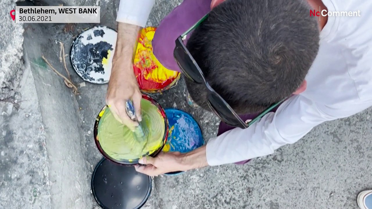 Westjordanland: Graffiti als Widerstand