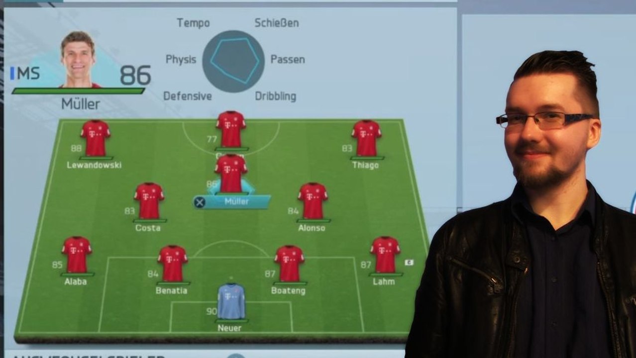 FIFA 16: Die Tiki-Taka-Taktik, Teil eins