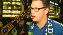 Provokation vor der Kamera - Wie die Fans das Derby erlebten
