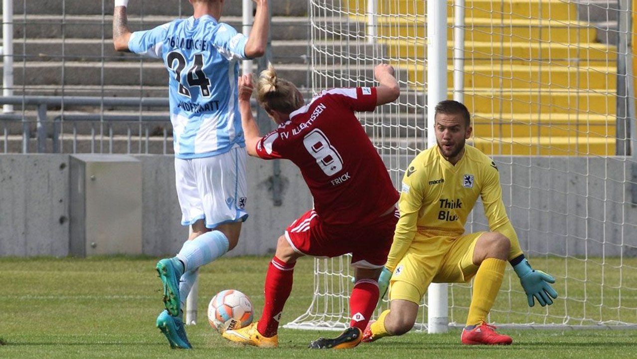 In Unterzahl: Illertissen kontert 1860 II aus