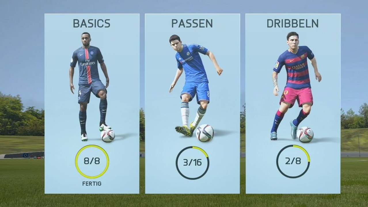 Skillspiele in FIFA 16 - Kleine Übungen für den Erfolg