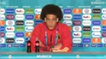 Quarts - Witsel : "Je me sens bien"