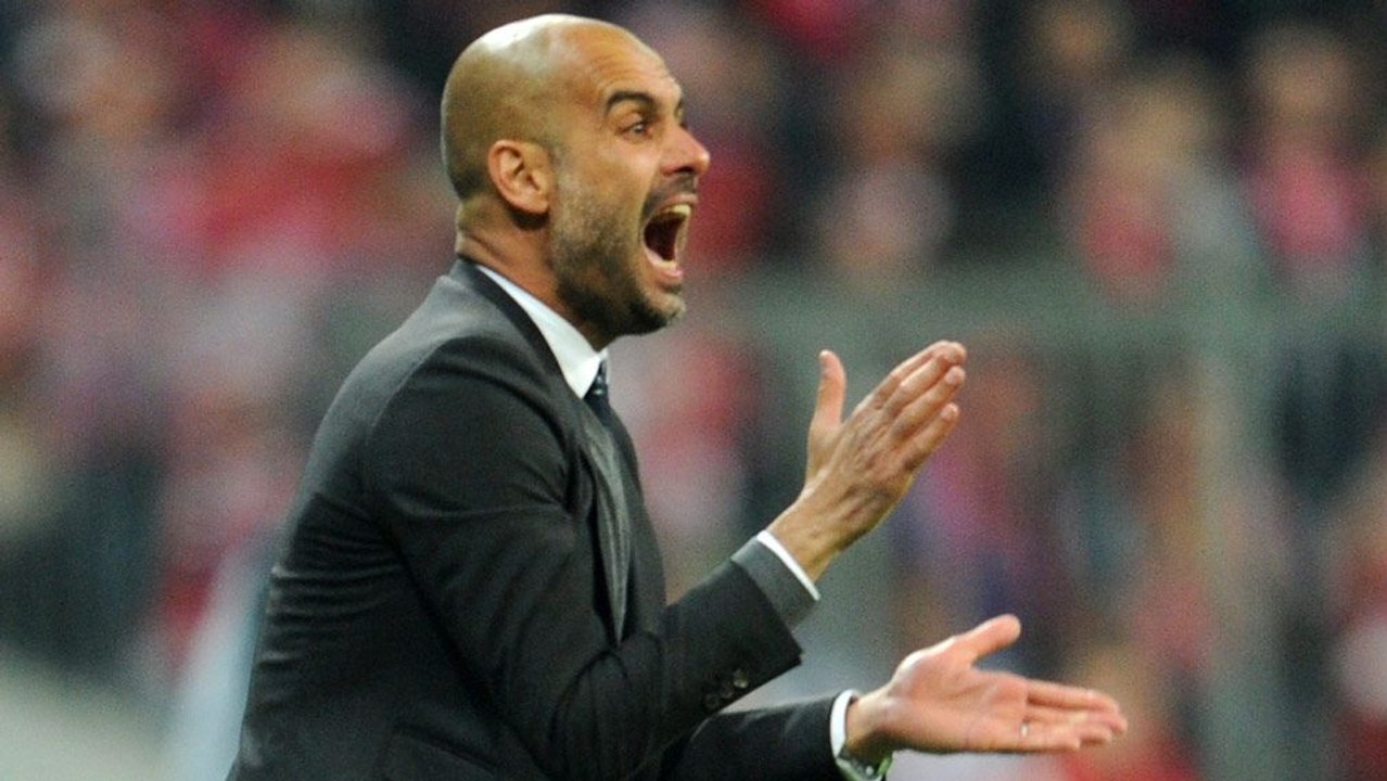 Nur bei Kehl bekommt Guardiola schlechte Laune