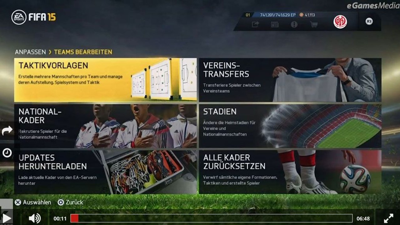 FIFA 15: Beton anrühren leicht gemacht