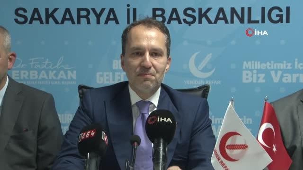Son dakika haber! Yeniden Refah Partisi Genel Başkanı Fatih Erbakan: "Yeniden Refah Partisi demek, Milli Görüş demektir"