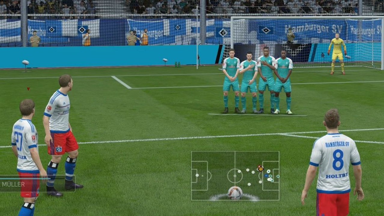FIFA 16 Tutorial: Angetäuschter Freistoß