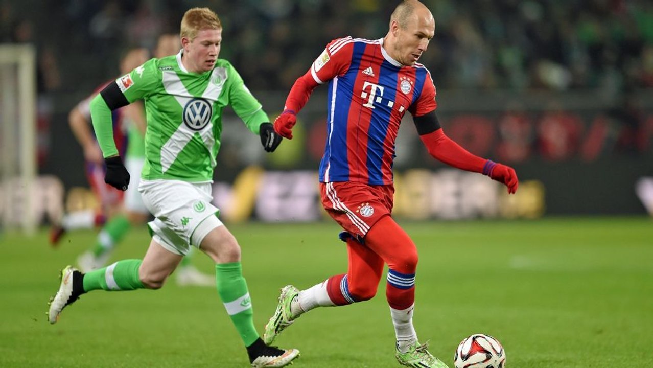kicker-Rangliste: Robben und De Bruyne Weltklasse