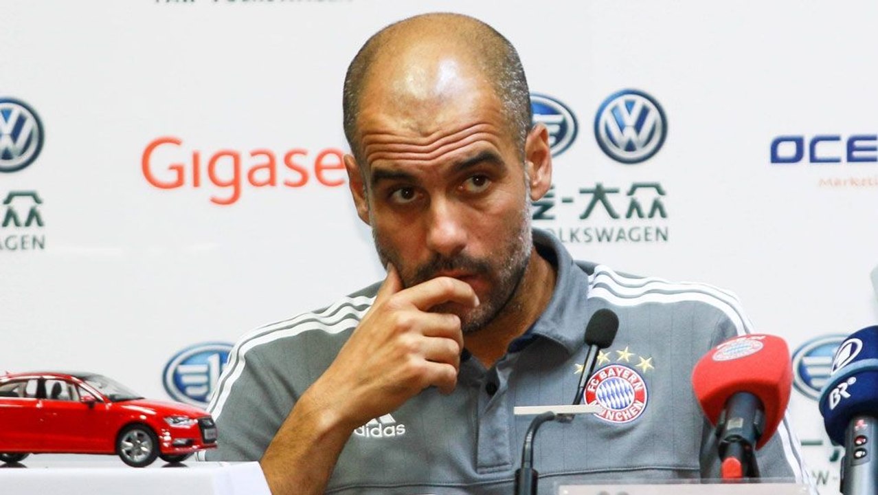 Guardiola: 'Ich bin Trainer und werde Trainer bleiben'