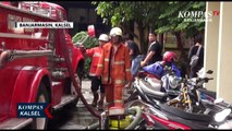 Kebakaran di Mapolresta Banjarmasin, Bangunan Reserse Kriminal Diamuk Si Jago Merah