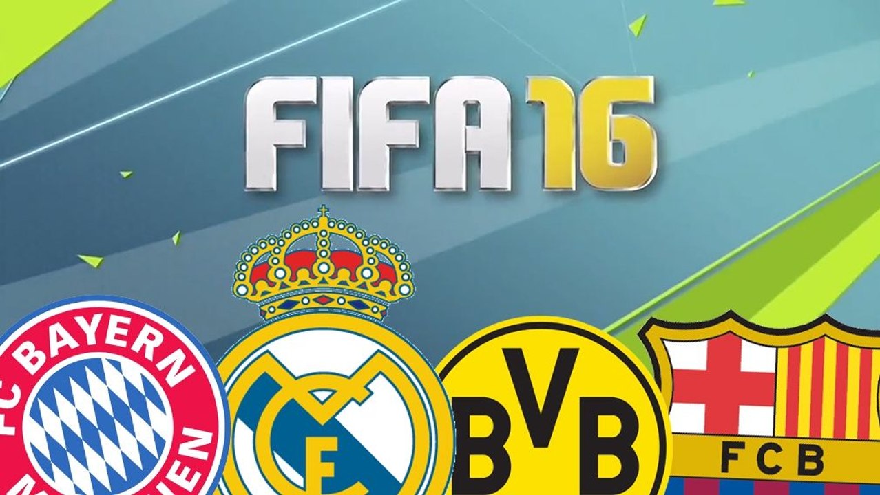 BVB, Bayern und Barca stärker als Real in FIFA 16?