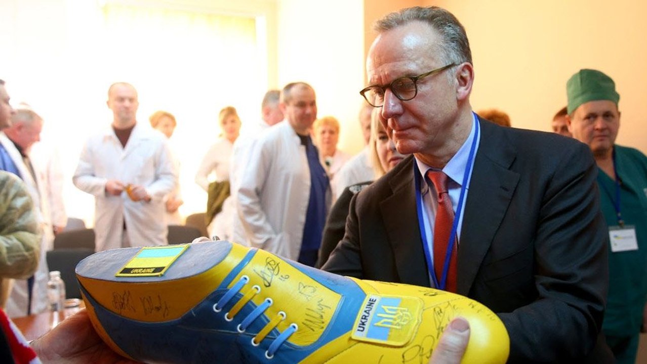 Der FC Bayern leistet humanitäre Hilfe in Lwiw