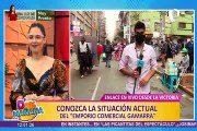 ¿Qué pasó en Gamarra? personas transitan sin mascarillas ni temor al COVID-19