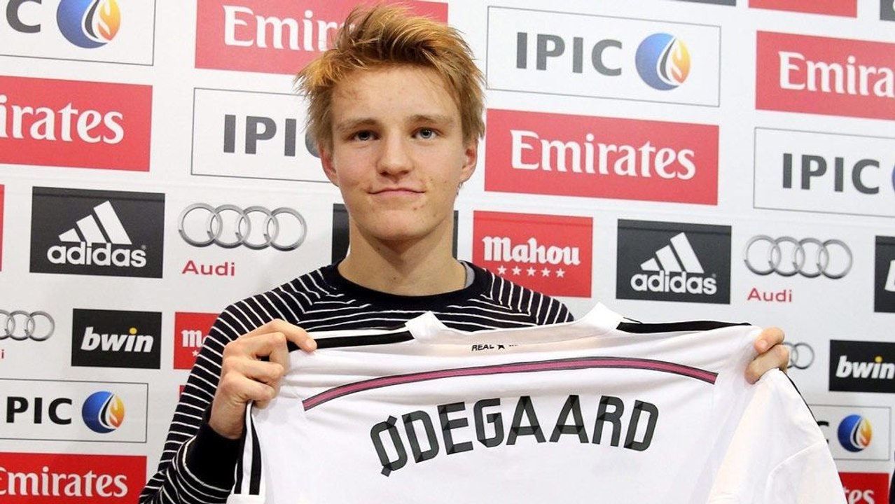 Plötzlich königlich - Real stellt Top-Talent Ödegaard vor