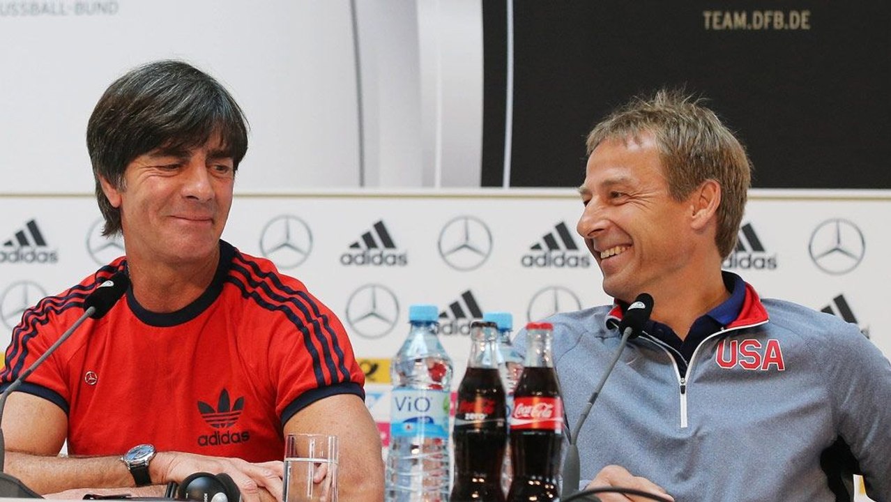 Klinsmann und sein 'Schuss deutscher Fan'