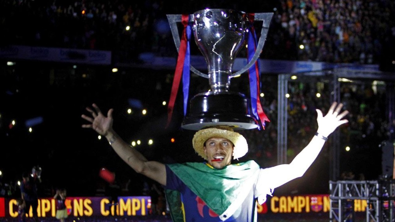 Gänsehaut in Barcelona - So feiern Triple-Sieger