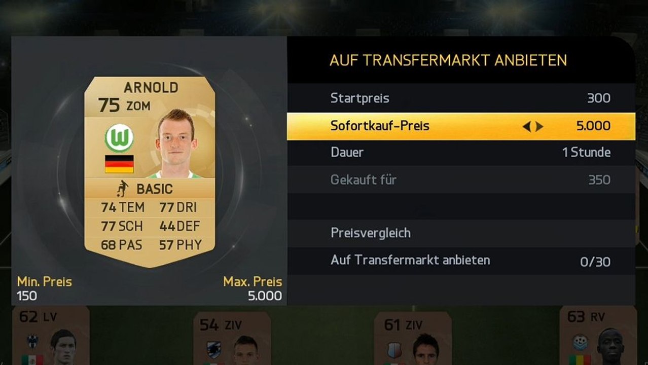 FUT: Alle Infos zu den Preisspannen im Video