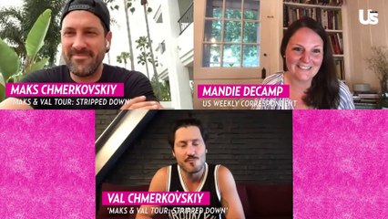 Maksim And Vall Chmerkovskiy Are Stripping Down For Their New Tour