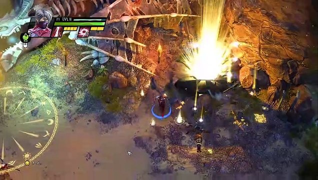 Sacred 3, Playthrough, Various Little Levels, Boss fights, Co-op