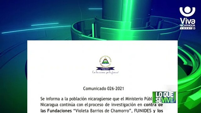 Prosiguen investigaciones contra fundaciones vinculadas con lavado de dinero