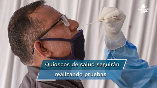 Retiran pruebas gratuitas de Covid en plazas y centros comerciales de CDMX