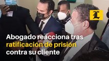 Abogado caso Adán Cáceres reacciona tras ratificación de prisión contra su cliente