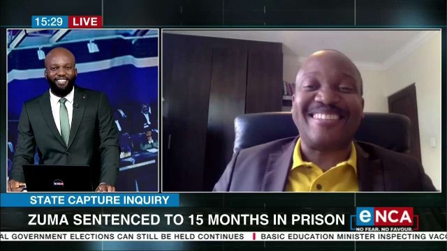 JJ Tabane reacts to Zuma contempt ruling