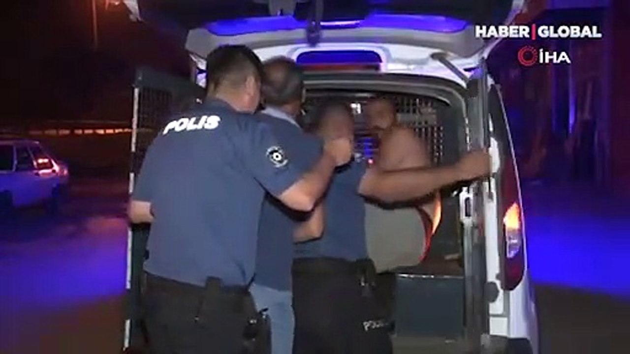 Alkollü şahısla imtihan: Polislere zor anlar yaşattı, babasına ve gazetecilere hakaretler savurdu