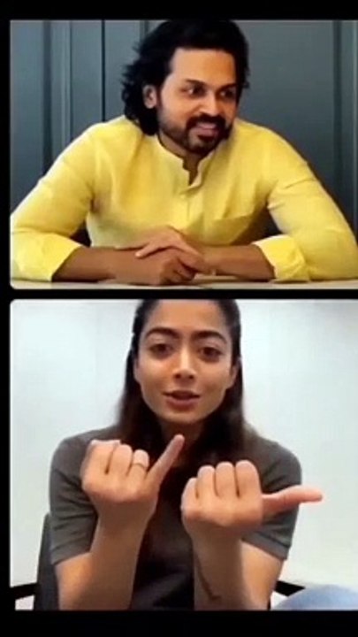 rashmika chellam expression