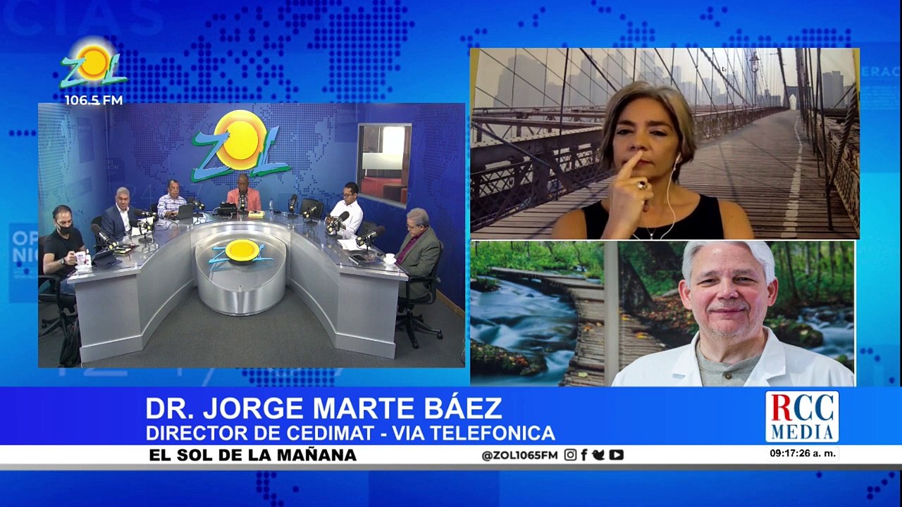 Dr. Jorge Marte Báez, Dir. Cedimat ofrece detalles sobre la importancia de la tercera dosis
