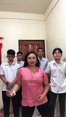 Dance With Teacher And Students..