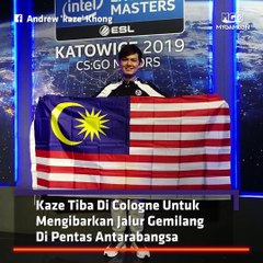 Bawa harapan negara.. Kaze tiba di Jerman untuk IEM Cologne 2021
